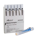 Penlight with Pupil Gauge, Disposable, 6/Pack