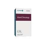 Island Dressing Sterile 6” x 3?” -  25 pouches per box / 6 boxes per case