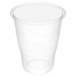 Plastic Cups 9 oz. 25/100/cs